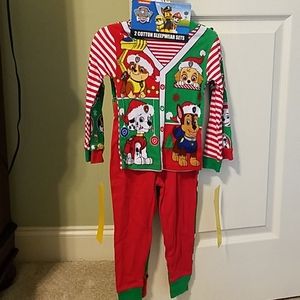 Paw Patrol Christmas Pajamas- 2 pack